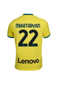 Fotbalové Dres Inter Milan Henrikh Mkhitaryan #22 Třetí Oblečení 2022-23 Krátký Rukáv